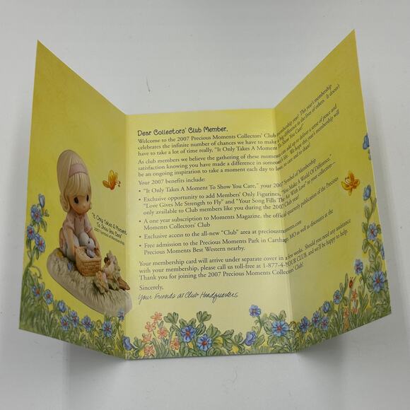 NWT Precious Moments 790001 It Only Takes A Moment To Show You Care Issued 2007 - Picture 12 of 12